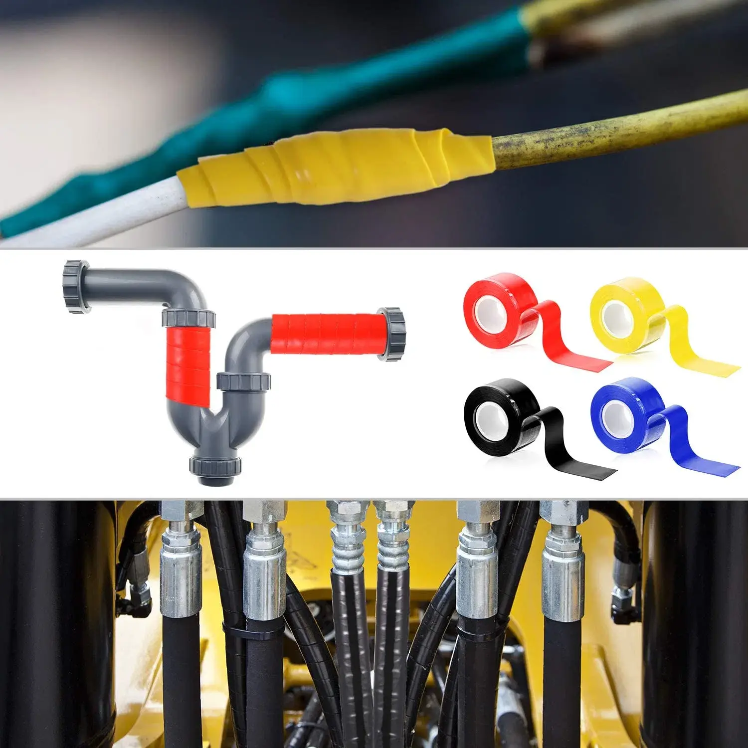 Fita de silicone autofusível 25mmx1m da Jerrytape 3
