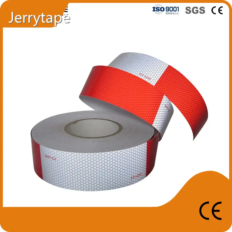 Fornecedor de fita reflexiva 50mmx45,7m da Jerrytape 1