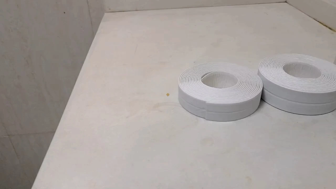 Jerrytape PE Butyl Caulk Strip Waterproof Self Adhesive tape kitchen and bathroom sealing strip 1