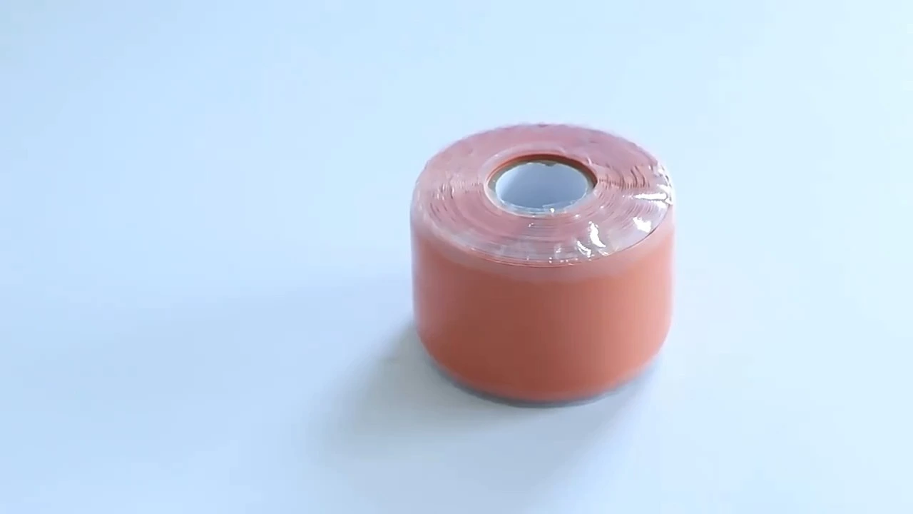 Jerrytape Kendiliğinden Yapışan Silikon Bant, güç yalıtımı kendinden yapışkanlı bant, su geçirmez sarma silikon bant 1