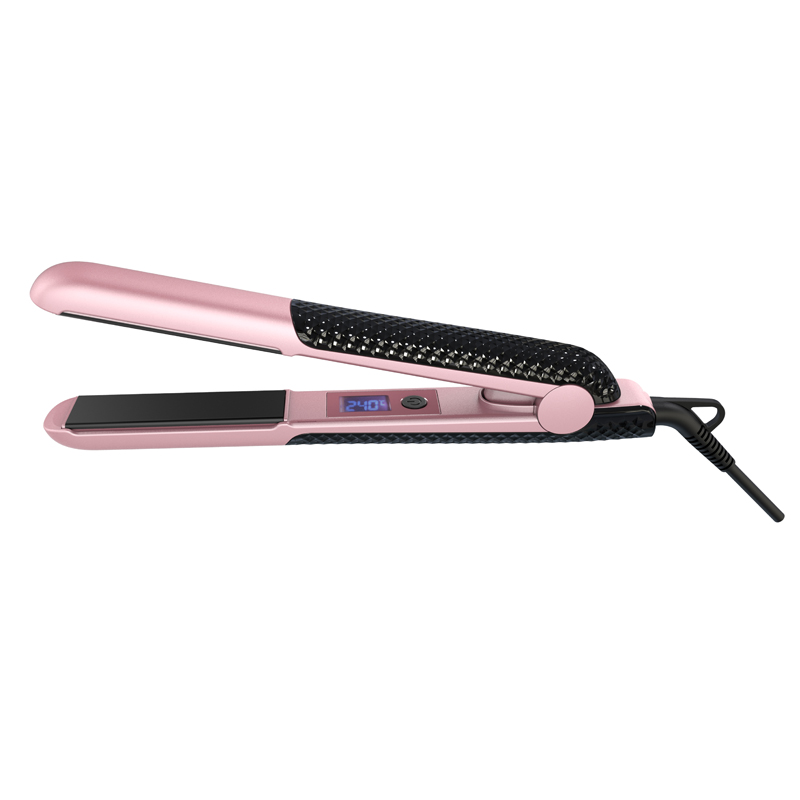 Plancha de pelo profesional con placas flotantes 3D, calentamiento en 15 segundos y doble voltaje V039 4