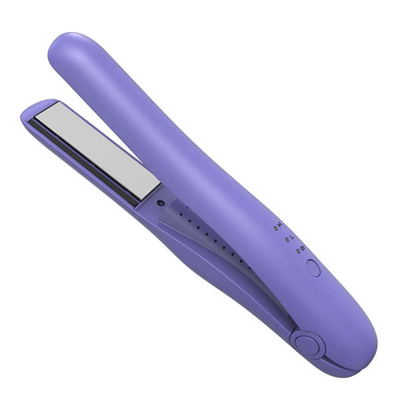Mini plancha de pelo inalámbrica, alisadora y rizadora, batería de 2500 mAh, para viajes, V168 2
