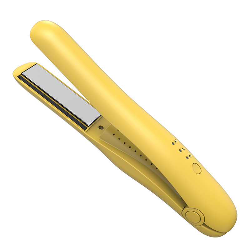 Mini plancha de pelo inalámbrica, alisadora y rizadora, batería de 2500 mAh, para viajes, V168 3
