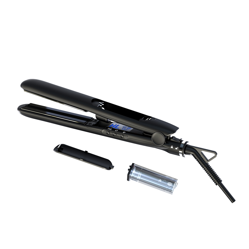 Steam Spray Hair Straightener PTC Heating 170-195℃ Dual Voltage V179 2