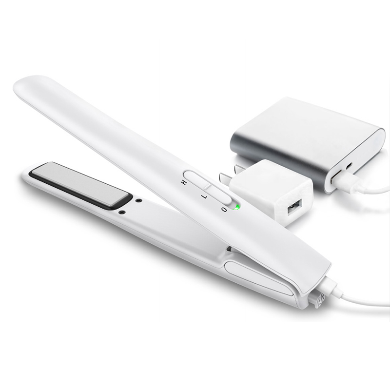 Plancha de pelo portátil mini USB-C de 93 g, 160-200 °C, placas flotantes V181 1