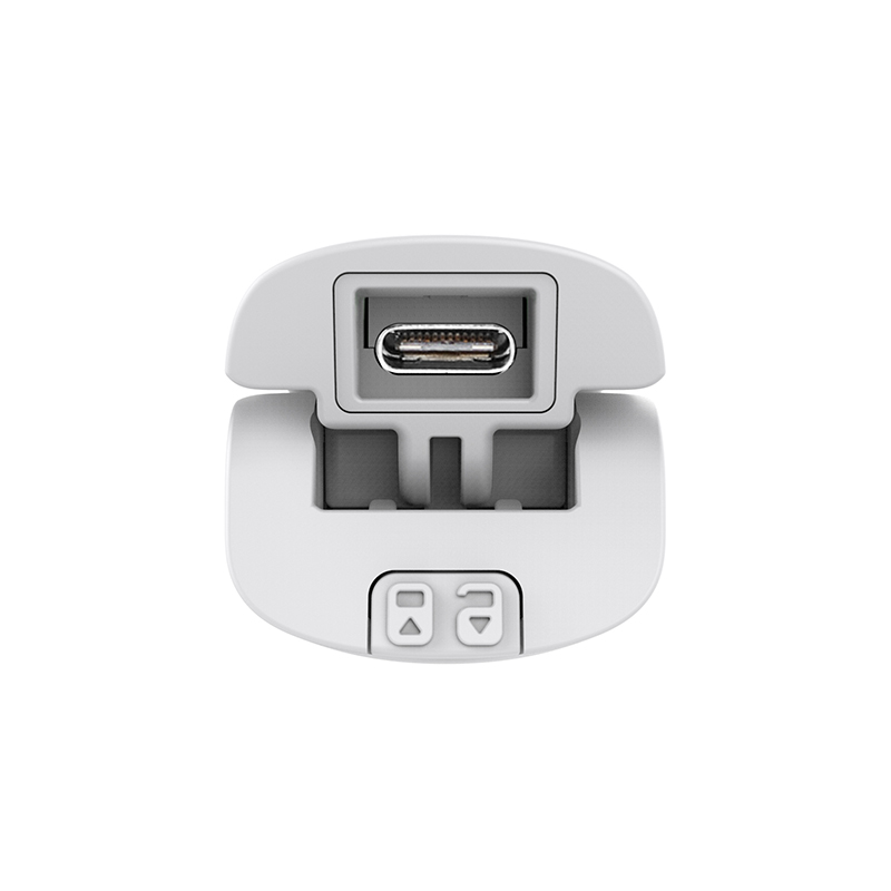 Plancha de pelo portátil mini USB-C de 93 g, 160-200 °C, placas flotantes V181 9