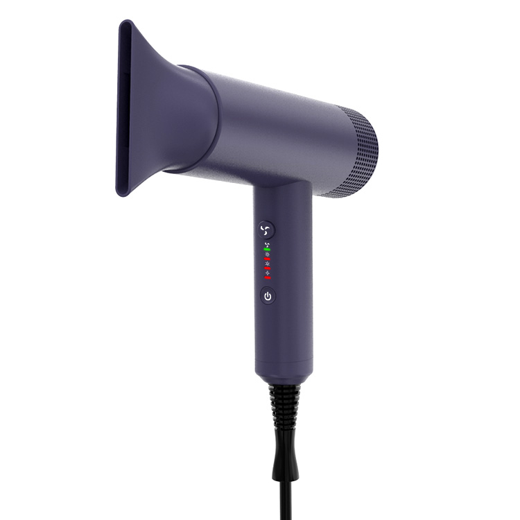 Secador de pelo de 1200 W, 3 ajustes de temperatura y 3 velocidades, 50-100 °C, protección inteligente contra sobrecalentamiento F2713 2