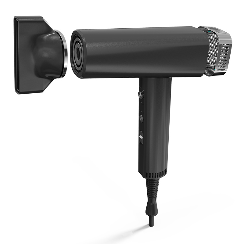 Sèche-cheveux haute vitesse, moteur 40 000-80 000 tr/min, débit d'air 28 m/s, bruit inférieur à 80 dB, F8113 4