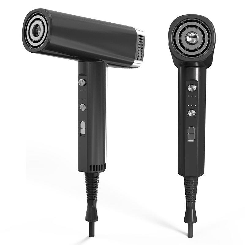 Sèche-cheveux haute vitesse, moteur 40 000-80 000 tr/min, débit d'air 28 m/s, bruit inférieur à 80 dB, F8113 2