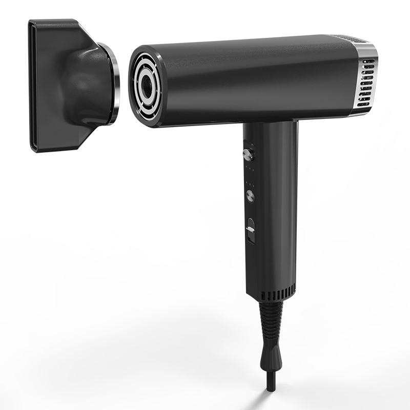 Sèche-cheveux haute vitesse, moteur 40 000-80 000 tr/min, débit d'air 28 m/s, bruit inférieur à 80 dB, F8113 6