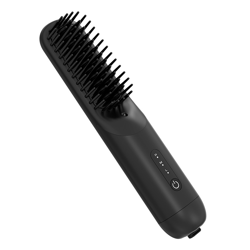Ionic Hair Straightener Comb 3 Temperature 160-200℃ Safety Lock 38W C516 2