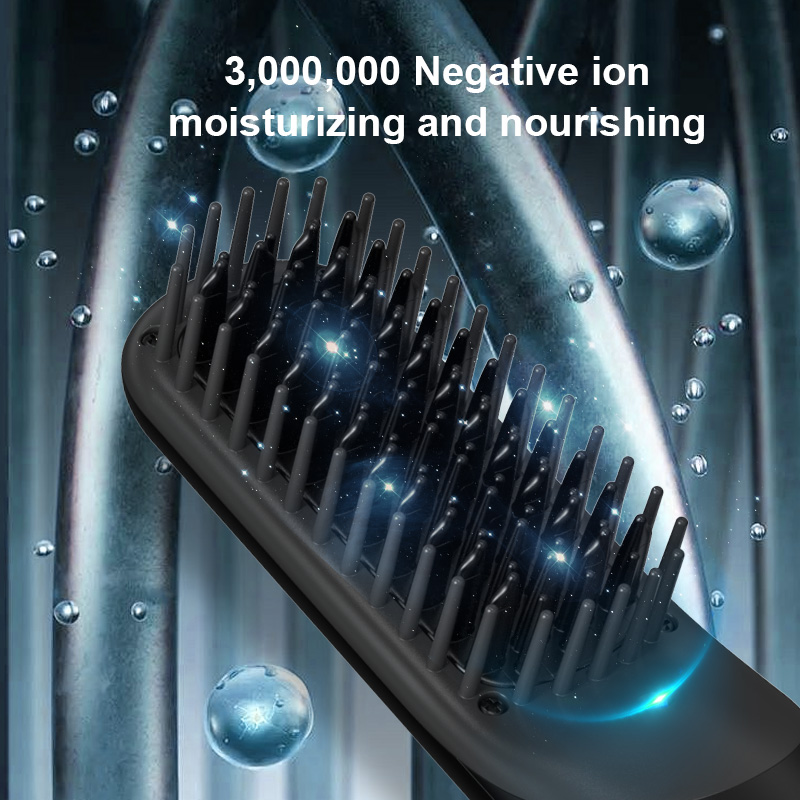 Ionic Hair Straightener Comb 3 Temperature 160-200℃ Safety Lock 38W C516 4