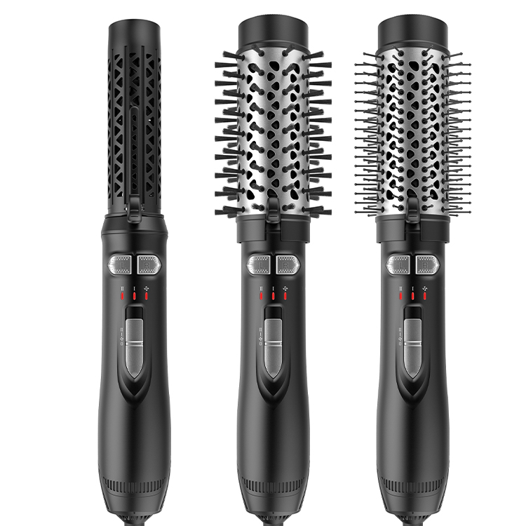 Auto Rotation Hair Brush Styler 3 Functions Drying Straightening Curling 100-240V Q768 6
