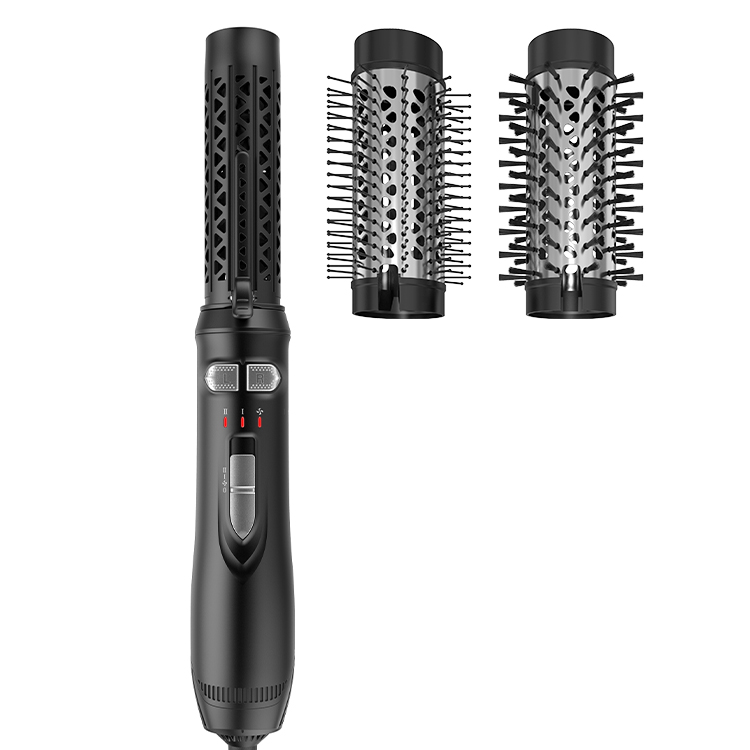 Auto Rotation Hair Brush Styler 3 Functions Drying Straightening Curling 100-240V Q768 7