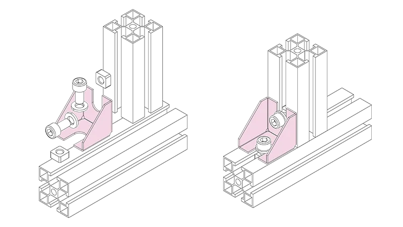 Small iron corner code 1