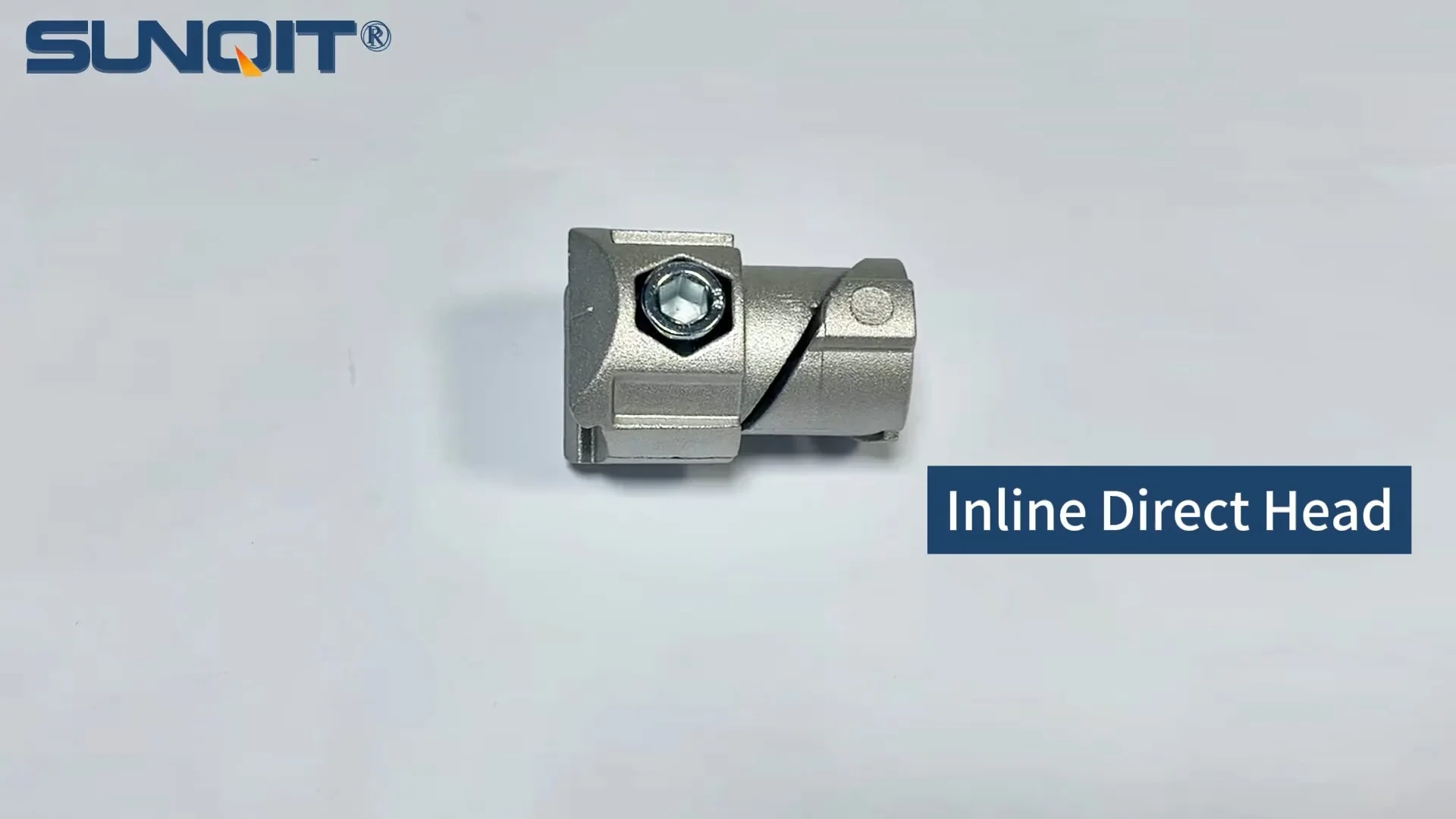 Internal straight aluminum joint 1