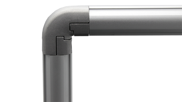 90° Aluminum pipe joint inside connection 2