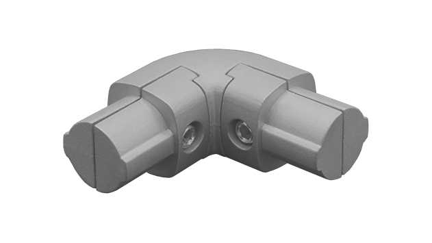 90° Aluminum pipe joint inside connection 3