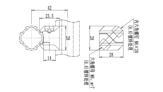 SUNQIT Aluminum Pipe Fittings Upply 4