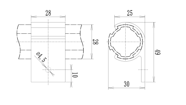 Modern Aluminum Pipe Parts 4