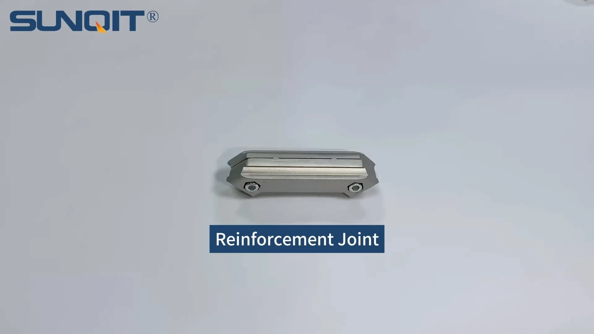 45° Reinforce Aluminum pipe joint 1