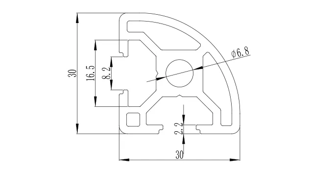 Aluminum Extrusion Tube Profiles - - SUNQIT 2