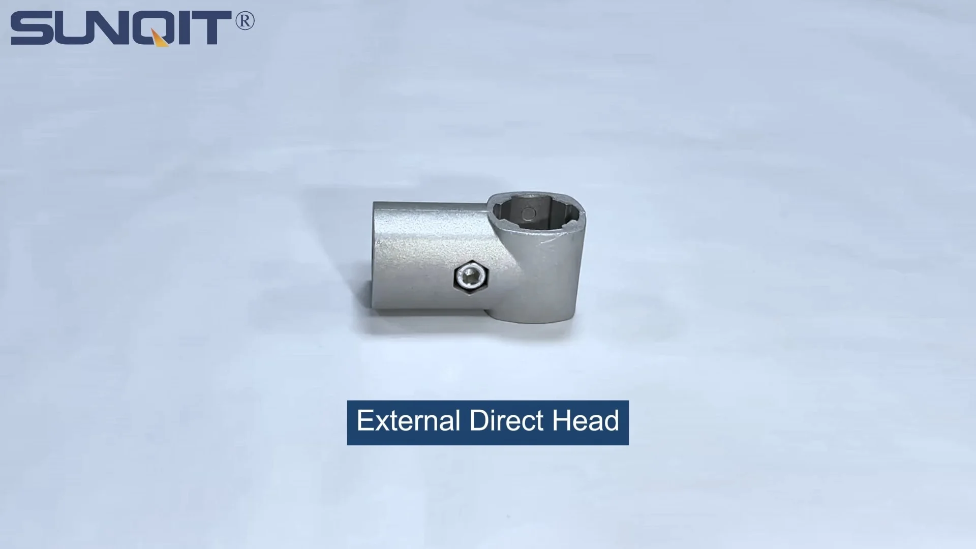 Two way Aluminum pipe joint 1