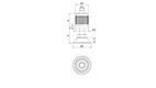 Accesorios para ruedas giratorias - - SUNQIT 3