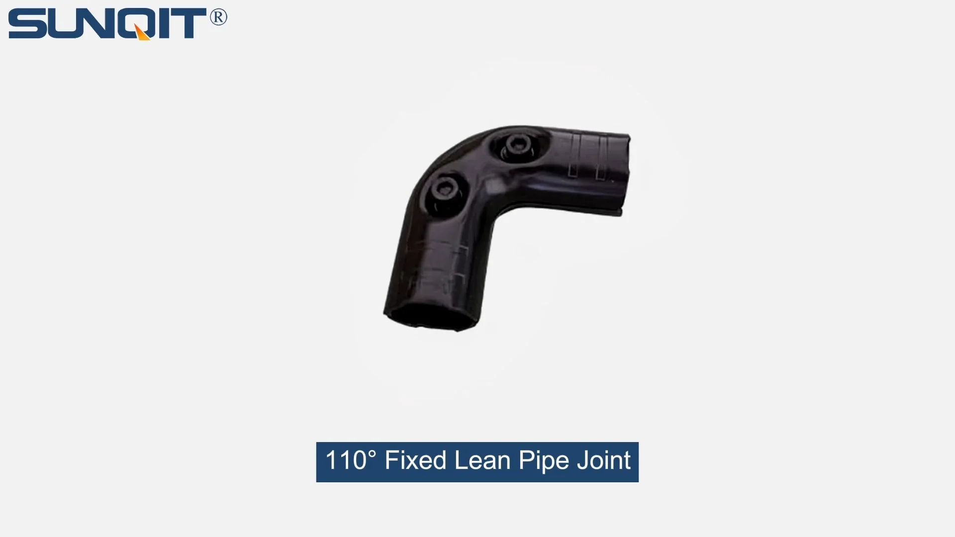 110° fixed lean pipe joint 1