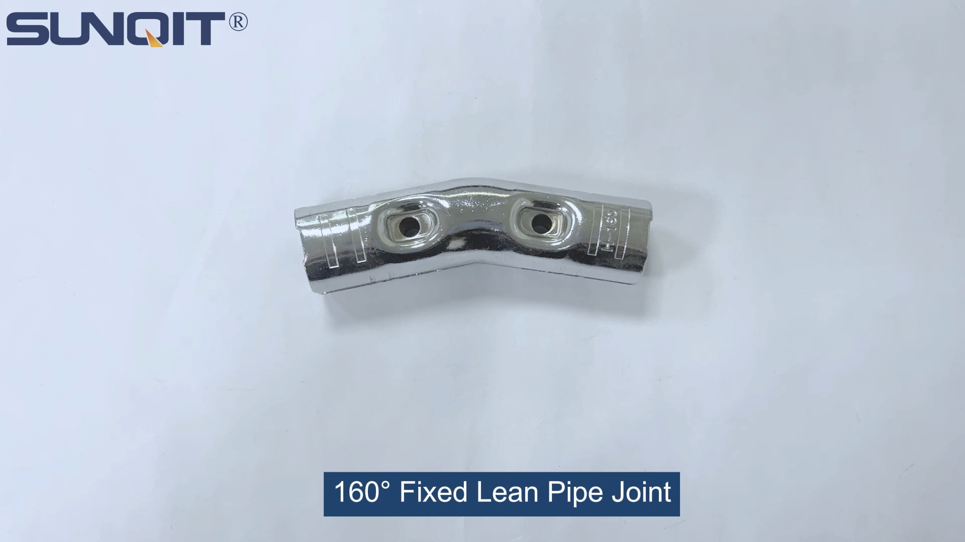 160° fixed lean pipe joint 1