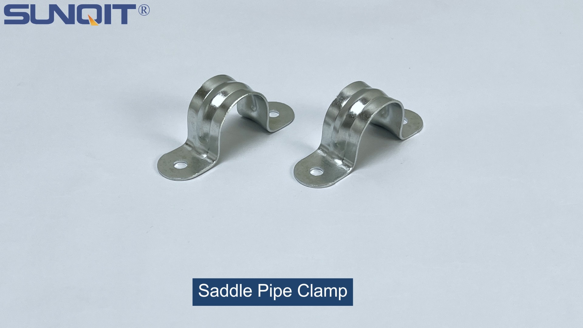 Saddle pipe clamp 1