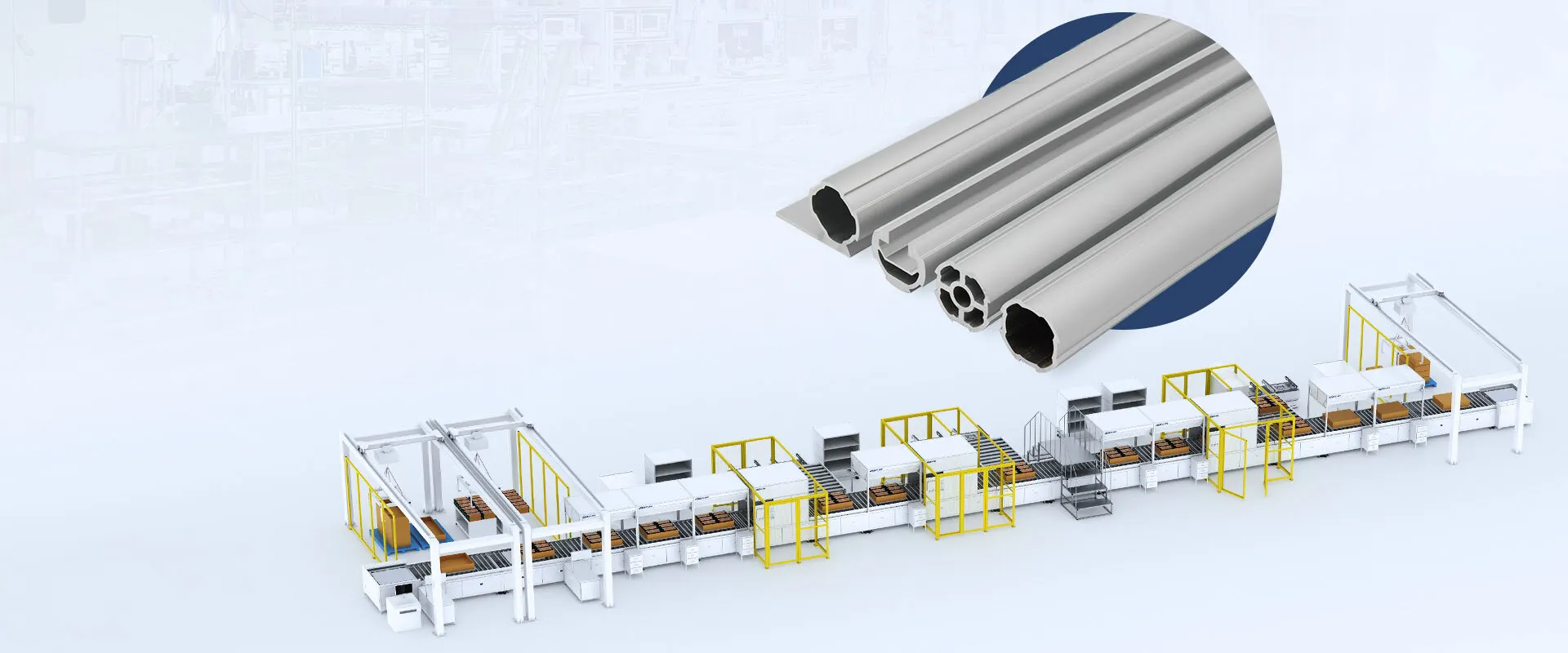
Ligne de production allégée &amp; Fabricant de tubes en aluminium
