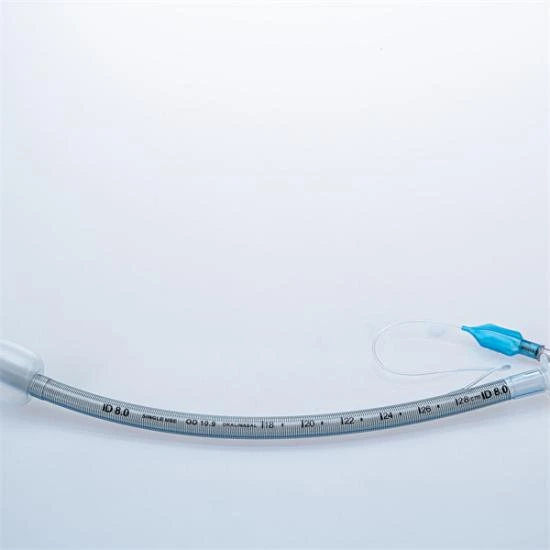Tubo endotraqueal reforzado con PVC 1