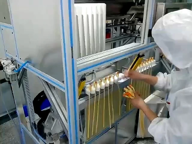 Máquina de embalaje de bolsa interna de Foley Catéter 1