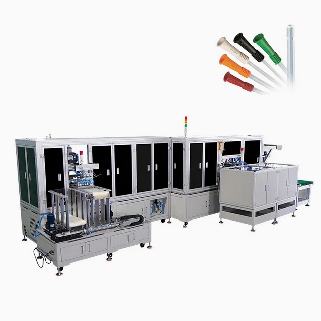 Máquina de ensamblaje automático para catéter de succión 1