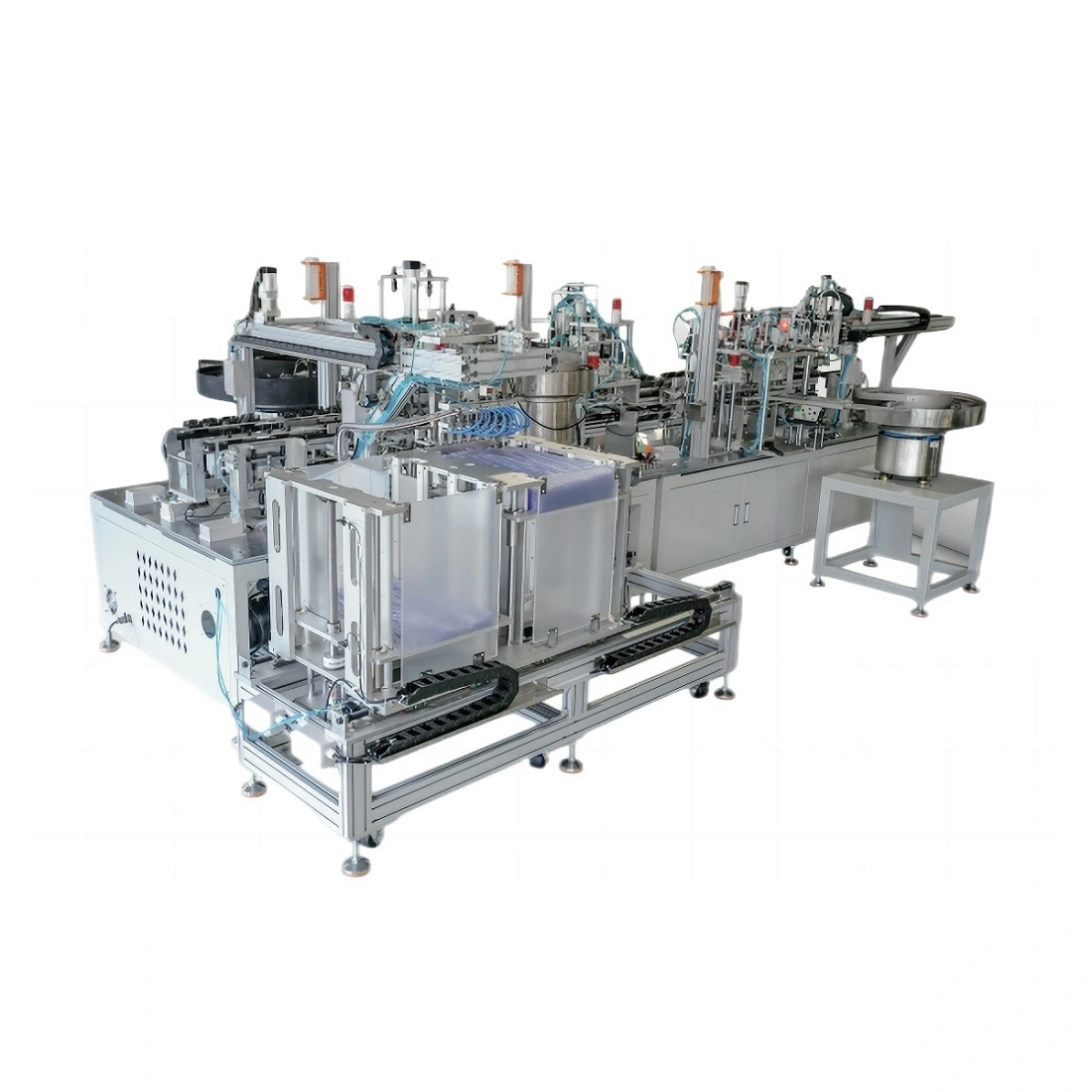 Machine d'assemblage automatique pour tubes à oxygène nasaux 1