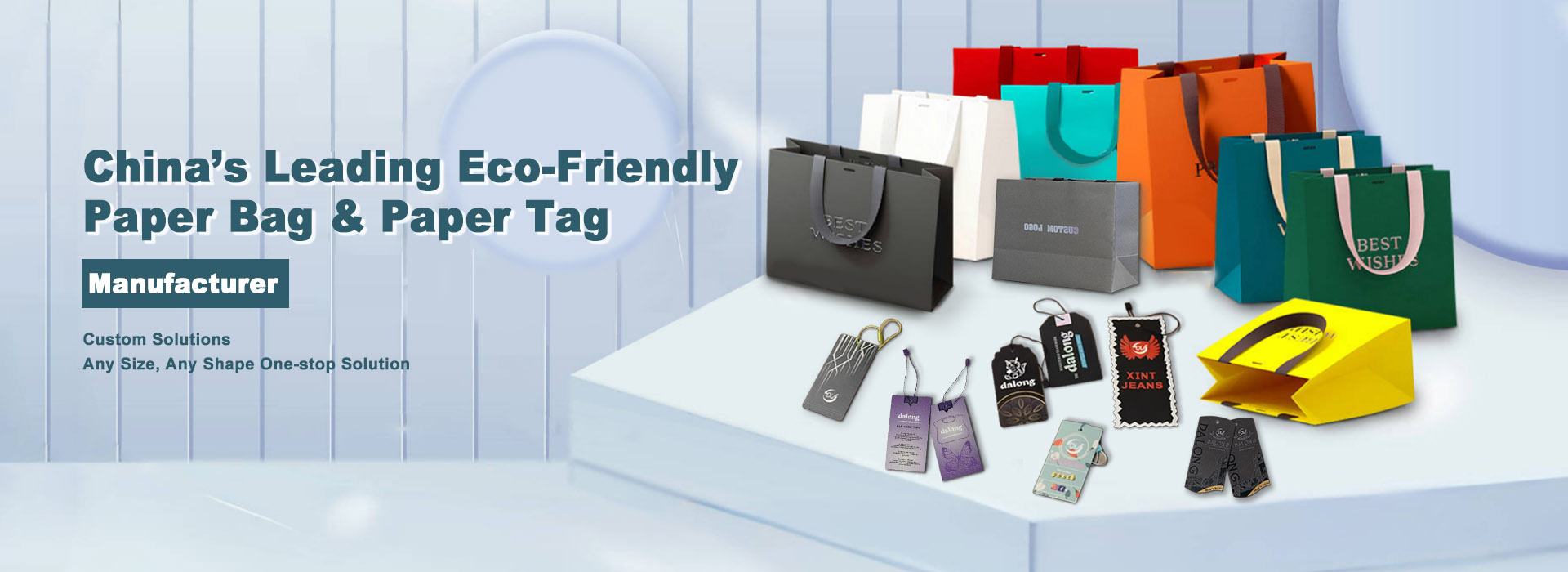 Since 2005Paper Bag & Paper Tag  Manufacturer