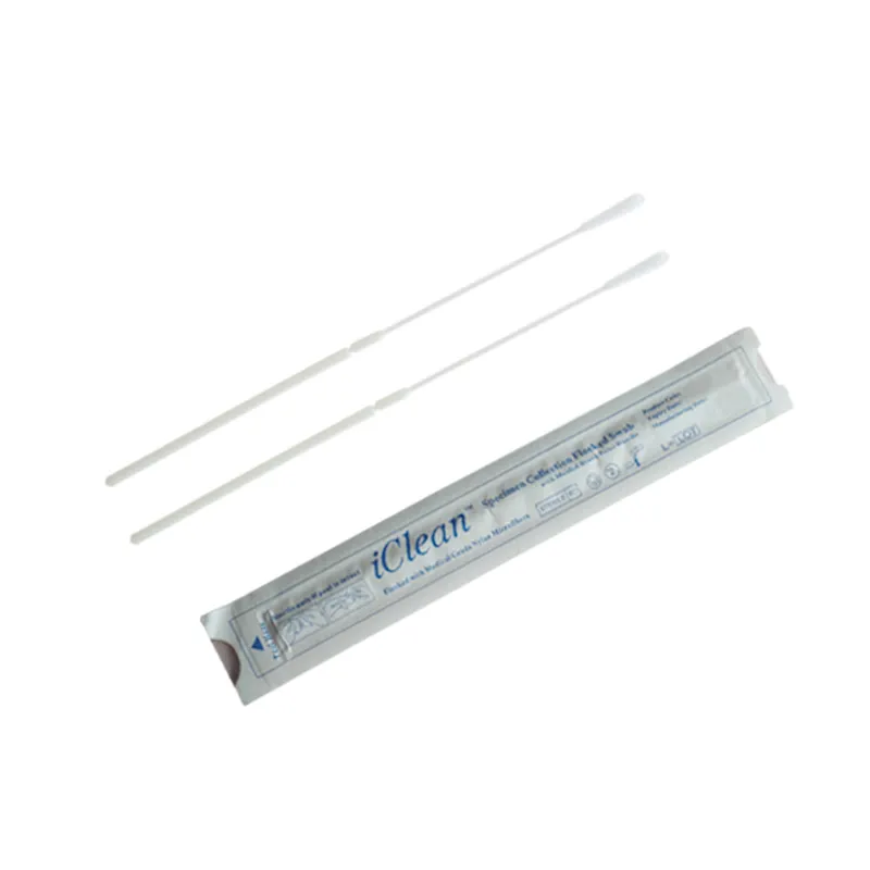 Best Nylon Nasopharyngeal Flocked Swab for Animal DNA Sampling Factory Price-Cleanmo-1 2