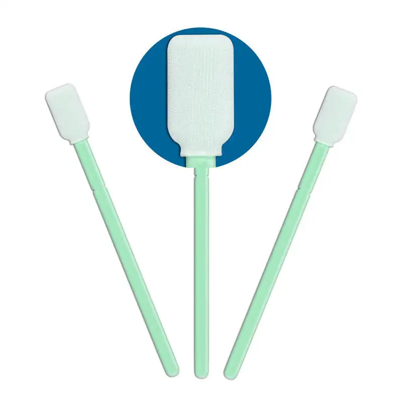 safe material cleanroom polyester swabs flexible paddle wholesale for printers 1