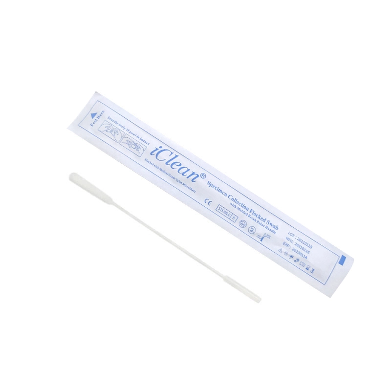 CM-FS813 Specimen Collection Transport Sterile Flocked Swabs for Animal DNA Sampling 1