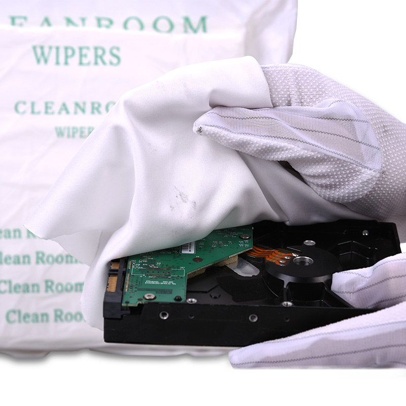 Toallitas de microfibra para sala limpia Cleanmo 2