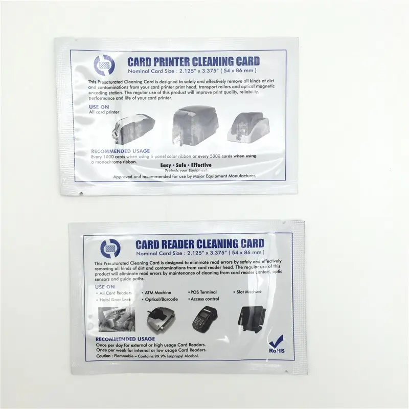 Datacard Printer Cleaning Kits Available - - Cleanmo, Swwip 3