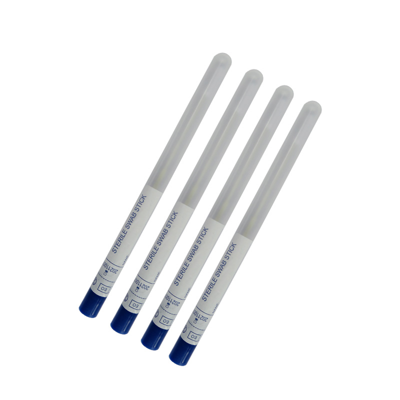 NFS913-LTP Nasopharyngeal Sampling Sterile Nylon Fiber Sample Specimen Collection Nasal Flocked Swab with Tube 4