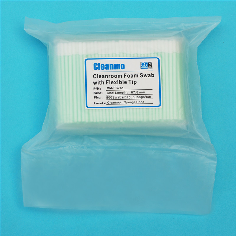 Foam Swabs for Electronics Shenzhen Polyurethane Foam and Polypropylene HandleSuppliers 3