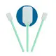 Cleanmo high quality cleanroom swabs foam polypropylene handle for microscopes 2