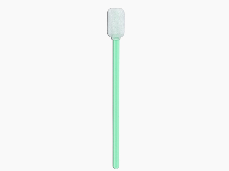 Cleanmo double-layer knitted polyester Cleanroom dacron swabs manufacturer for general purpose cleaning 5