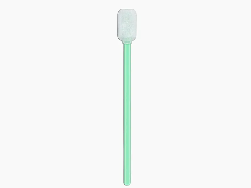 Cleanmo high quality cleanroom swabs foam polypropylene handle for microscopes 5