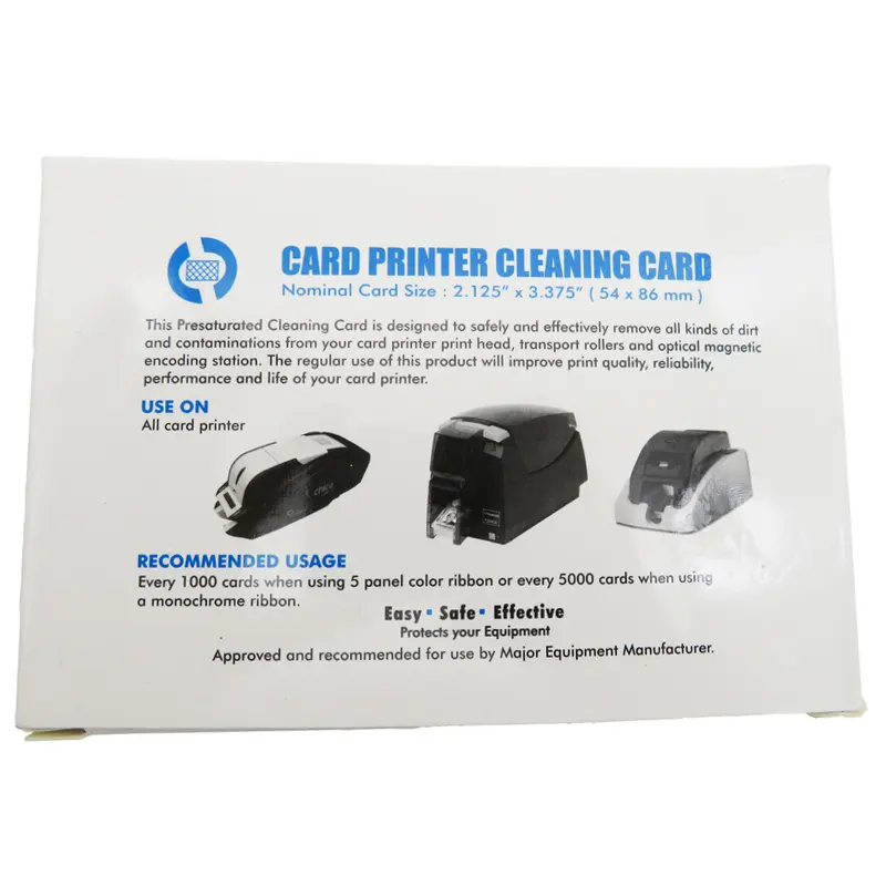 Custom OEM hotel key card cleaner spunlace factory price for ATM machines 2