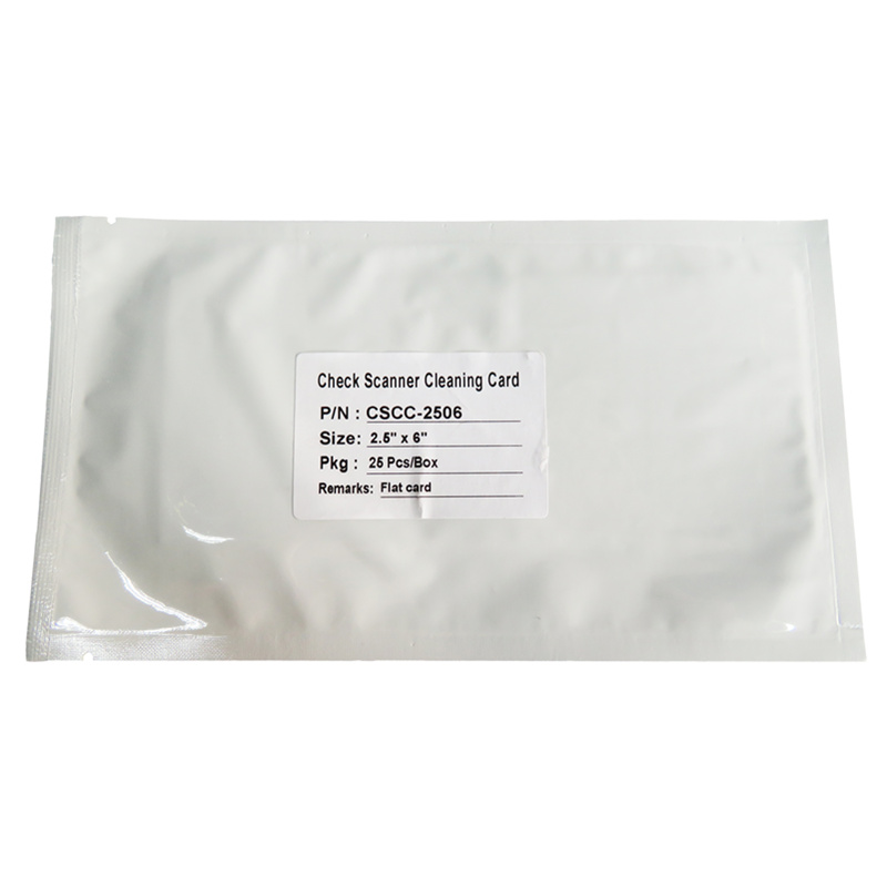 Cleanmo pvc check reader cleaning card wholesale for scanner cleaning 3