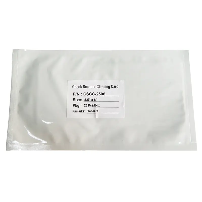 high quality panini check scanner cleaning card broader width wholesale for scanner cleaning 3